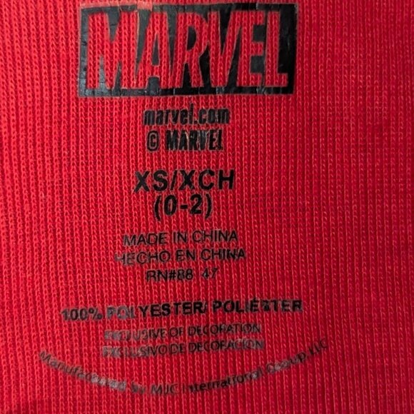 Spiderman Costume/Pajamas Size 0-2 - Picture 7 of 12